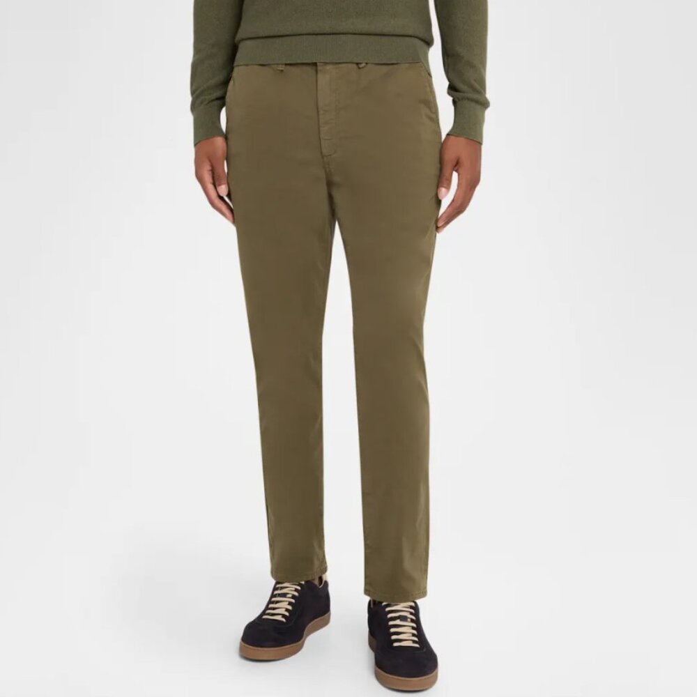 Rag & Bone Men's Fit 2 Stretch Twill Chino Pants Army Green‎ Size 32